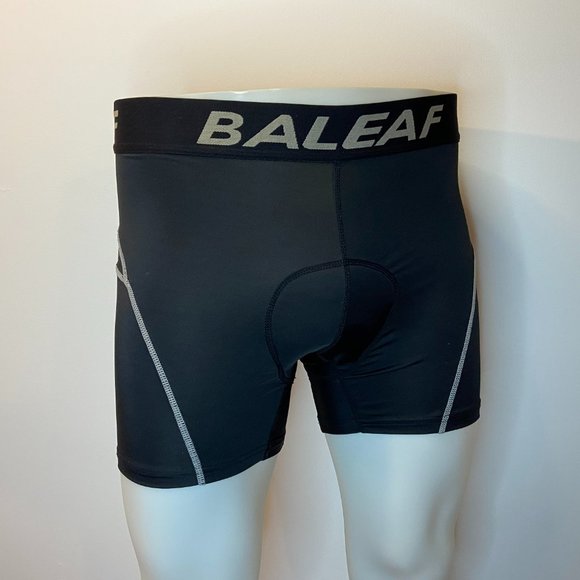 Baleaf Men's Laureate Branded Waist Padded Boxer Brief Bike Short - Medium - Picture 2 of 4